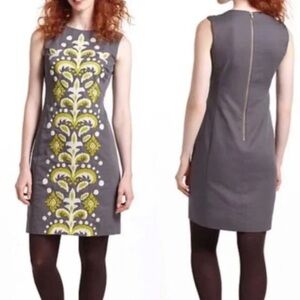 ANTHROPOLOGIE BRAND TABITHA EMBROIDERED DRESS